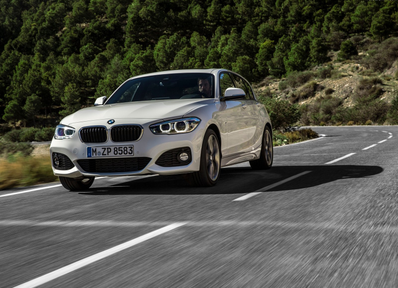 Illustration for article titled 2015 BMW 1-Series: Not Quite As Eye-Searingly Ugly As It Used To Be